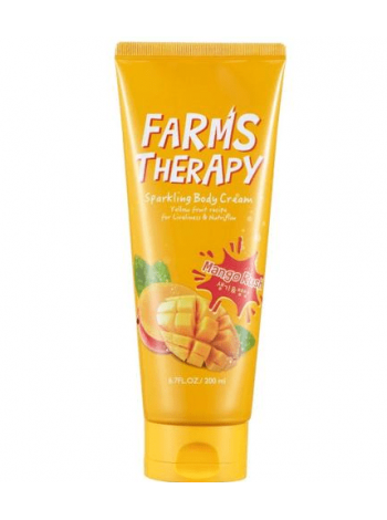 Farms therapy Sparkling Body Cream Mango Крем для тела Манго