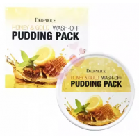 Deoproce Honey&Gold Wash-Off Pudding Pack Смываемая маска-пудинг с медом и золотом