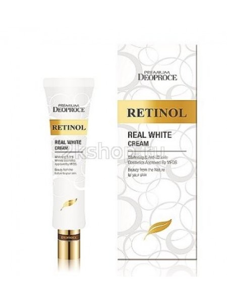 Крем с ретинолом для век и носогубных складок Deoproce Premium  Retinol Real White Cream 