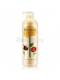 Deoproce Original scalp care 2 in 1 shampoo black garlic Шампунь-бальзам от выпадения волос Чёрный чеснок