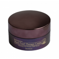 Deoproce Black Pearl Therapy Cream Антивозрастной крем для лица с черным жемчугом