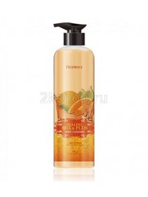 Deoproce Healing Mix & Plus Body Cleanser Lime Citrus Гель для душа лимон и цитрус  