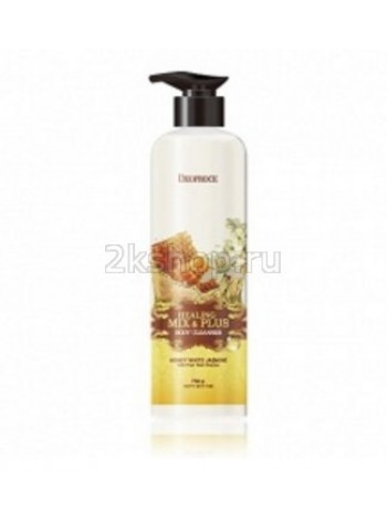 Deoproce Healing Mix & Plus Body Cleanser Honey White Jasmine  Гель для душа мед и жасмин  