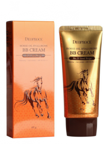 ББ крем с гиалуроновой кислотой и лошадиным жиром Deoproce Horse Oil Hyalurone BB cream