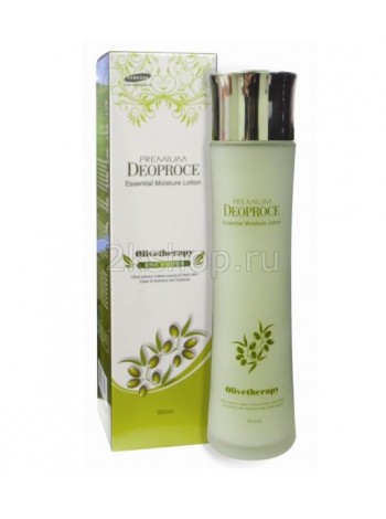 Питательный лосьон с маслом оливы  Deoproce Premium Olivetherapy Essential Moisture Lotion 
