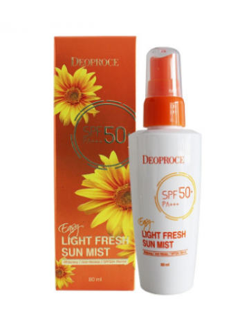 Deoproce Easy Light Fresh Sun Mist Солнцезащитный спрей для лица и тела 