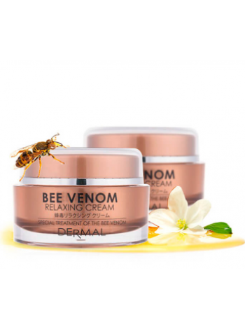 Dermal Bee Venom Relaxing Cream Крем для лица с коллагеном и пчелиным ядом