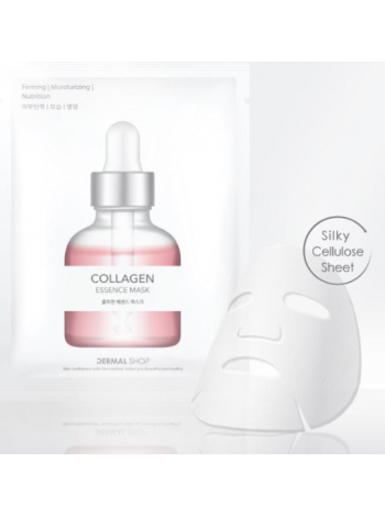 Dermal Shop Collagen Essense Mask Маска c комплексом аминокислот, витаминов, пептидов и максимальной концентрацией коллагена