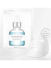 Тканевая маска  c пептидами и гиалуроновой кислотой Dermal Shop Collagen Essense Mask Hyaluronic Acid 