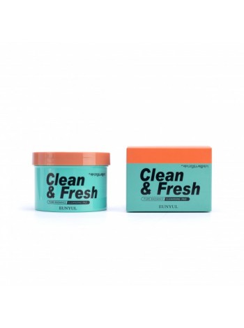 EUNYUL Clean & Fresh Pure Radiance Cleansing Pad Очищающие диски для снятия макияжа