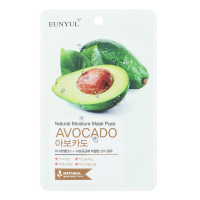 EUNYUL Natural Mosture Mask Pack Avocado Маска тканевая с экстрактом авокадо