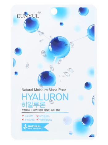EUNYUL Natural Mosture Mask Pack Hyaluron Маска тканевая с гиалуроновой кислотой