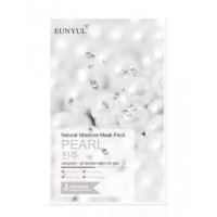 EUNYUL Natural Moisture Mask Pack Pearl  Осветляющая тканевая маска для лица 