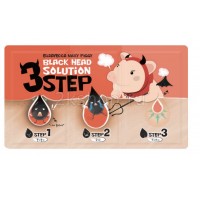 Elizavecca Black Head Solution 3 Step  Набор для удаления черных точек