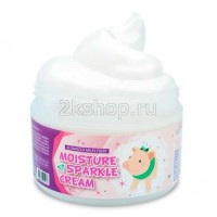 Увлажняющий крем с эффектом сияния Elizavecca  Moisture Sparkle Cream 