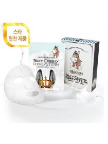 Elizavecca Silky Creamy donkey Steam Cream Mask Pack  Маска тканевая с паровым кремом