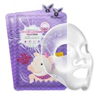 Elizavecca Milky Piggy Bio Cling Whitening Aqua Mask Омолаживающая увлажняющая маска из биоцеллюлозы 