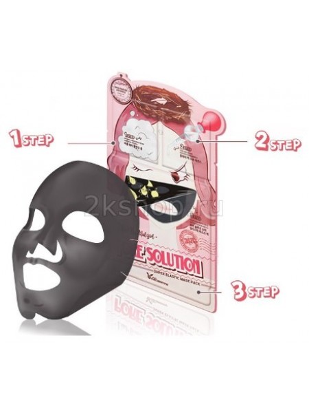 Elizavecca  3-step Pore Solution Mask Pack 3-шаговая маска для лица для проблемной кожи