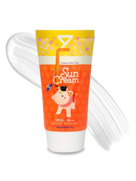 Elizavecca Milky Piggy Sun Cream SPF50+ PA+++  Солнцезащитный крем