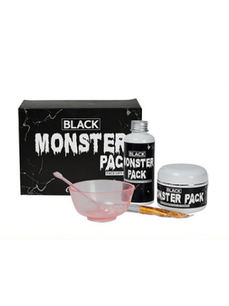 Esthetic House Black Monster Pack Очищающая маска для лица в наборе