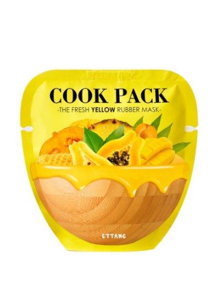 Ettang Cook Pack The Fresh Yellow Rubber Mask  Альгинатная питательная маска для лица 