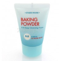 Пенка для умывания для снятия ББ крема с содой  Etude house Baking Powder BB Deep Cleansing Foam 
