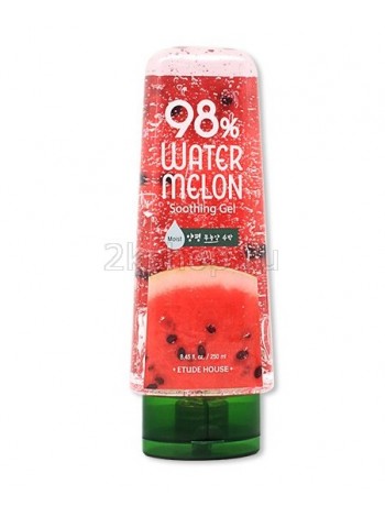 Etude House 98% Watermelon Soothing gel Гель для тела с экстрактом арбуза 