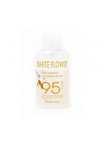 FarmStay Pure Natural Cleansing Water White Flower Очищающая вода с экстрактом белых цветов
