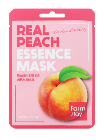 FarmStay Real Peach Essence Mask Тканевая маска для лица с экстрактом персика