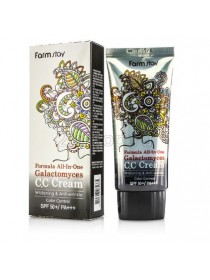 FarmStay Formula All-In-One Galactomyces CC Cream SPF50+/PA+++ Многофункциональный СС крем