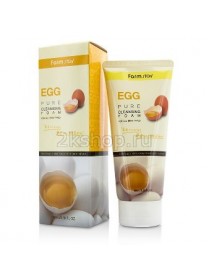 FarmStay Egg Pure Cleansing  Foam Яичная пенка для умывания