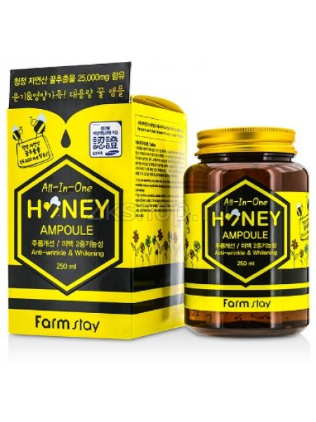 FarmStay  Ампульная сыворотка с медом All-in-one Honey Ampoule