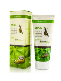 Пенка  с экстрактом улитки FarmStay Snail Pure Cleansing Foam 