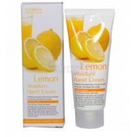 Отбеливающий крем для рук с лимоном FoodaHolic Lemon Moisture Hand Cream 