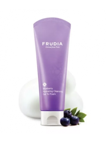 Frudia Blueberry Hydrating Cleansing Gel To Foam Увлажняющая гель-пенка для умывания с черникой