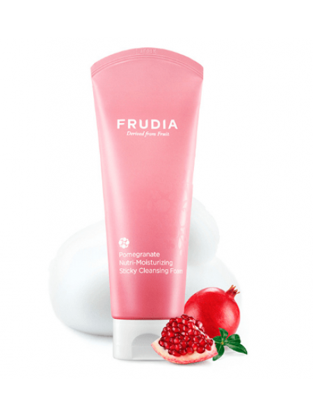 Frudia Pomegranate Nutri-Moisturizing Sticky Cleansing Foam Питательная пенка-суфле для умывания с гранатом