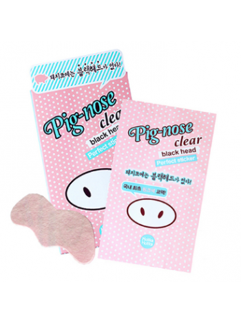 Holika Holika Pig-nose clear black head perfect sticker Очищающая полоска для носа "Пиг-ноуз" 