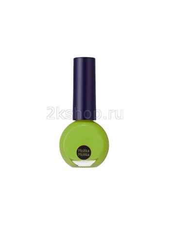 Holika Holika Basic Nails  GR01 Apple Green Лак для ногтей Бейсик нейлз Зеленое яблоко