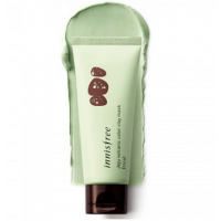 Innisfree Volcanic Color Clay Mask CICA_GREEN Зеленая очищающая маска с вулканической глиной 
