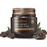 Innisfree Super Volcanic Pore Clay Mask  Очищающая маска для проблемной кожи