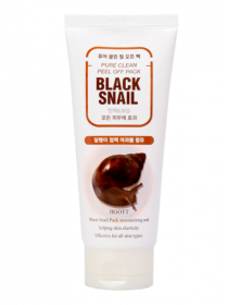 Пилинг скатка  с экстрактом слизи черной улитки  Jigott  Premium facial Black Snail Peeling Gel 