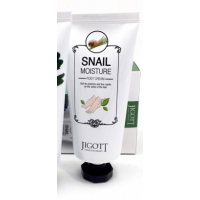 Jigott Snail Moisture Foot Cream Крем для ног с экстрактом улитки