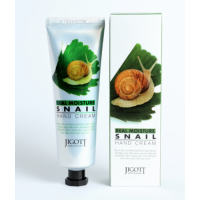 Крем для рук с экстрактом улитки Jigott Real Moisture Snail Hand Cream/Real Moisture 