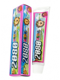 Kerasys 2080 Kids Strawberry Tooth paste Детская зубная паста Клубника