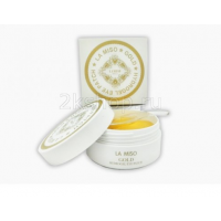 La Miso Гидрогелевые патчи для  глаз  с частицами золота Gold Hydrogel Eye Patch (60 шт.)