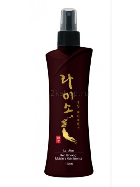 La Miso Red Ginseng  Moisture Hair Essence Увлажняющая эссенция для волос с экстрактом красного женьшеня