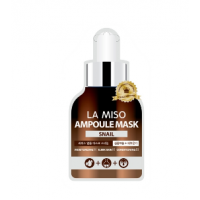 La Miso Ampoule mask Snail  Ампульная маска с экстрактом слизи улитки