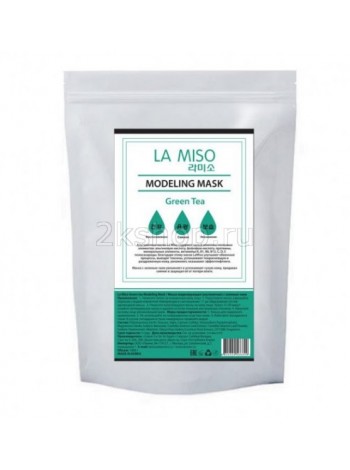 La Miso Green tea Modeling Mask  Альгинатная моделирующая маска с зеленым чаем