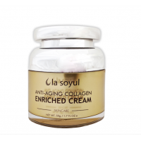 Антивозрастной крем c коллагеном La Soyul Collagen Enriched Cream  