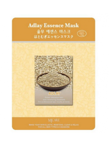 Тканевая маска для лица с адлай Mijin Adlay Essence Mask  